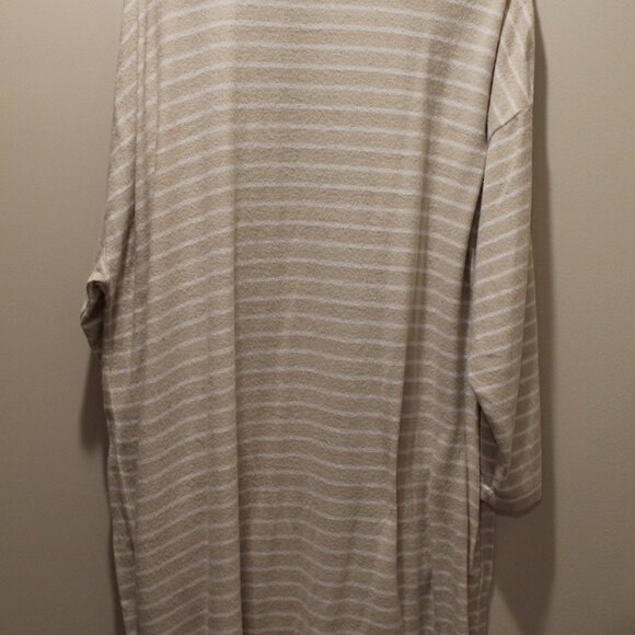The Sweatshirt Project by French Laundry Open Fron Cardigan - Sz 3X - Picture 4 of 5